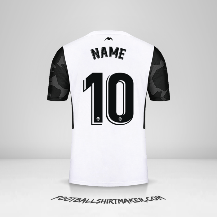 Jersey Valencia CF 2021/2022 -  name - 10