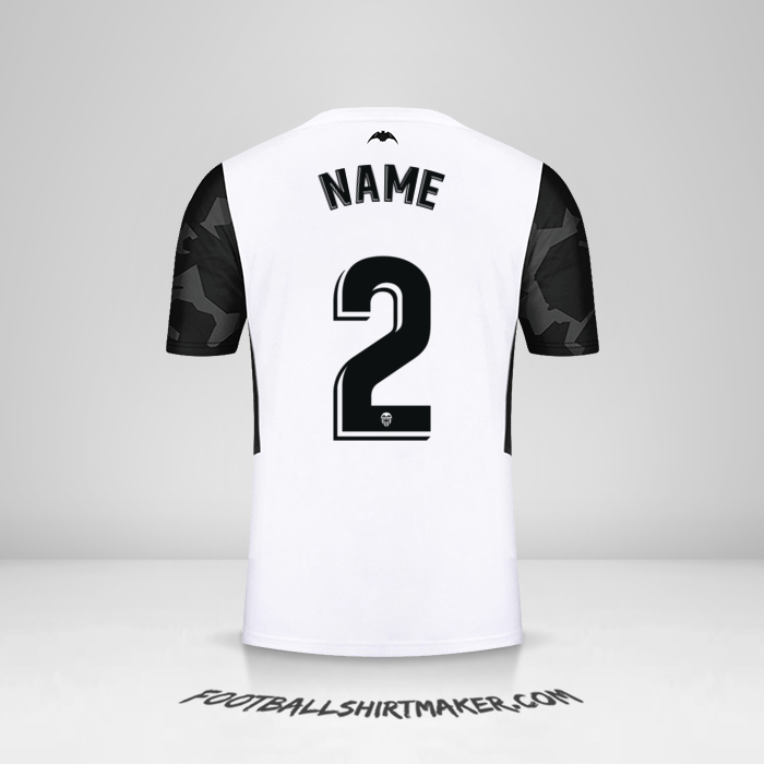 Jersey Valencia CF 2021/2022 -  name - 2
