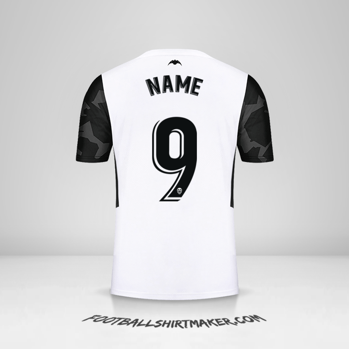 Jersey Valencia CF 2021/2022 -  name - 9
