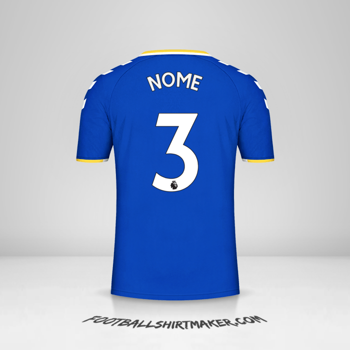 Maglia Everton FC 2021/2022 -  nome - 3