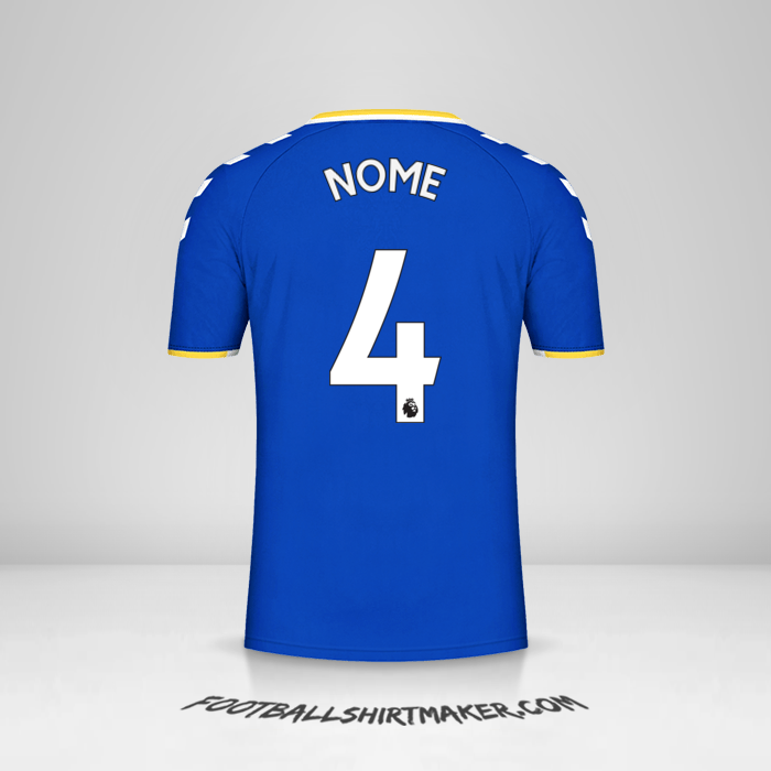 Maglia Everton FC 2021/2022 -  nome - 4