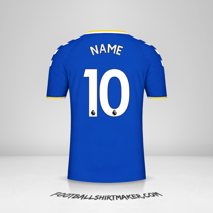 Trikot Everton FC 2021/2022 -  name - 10