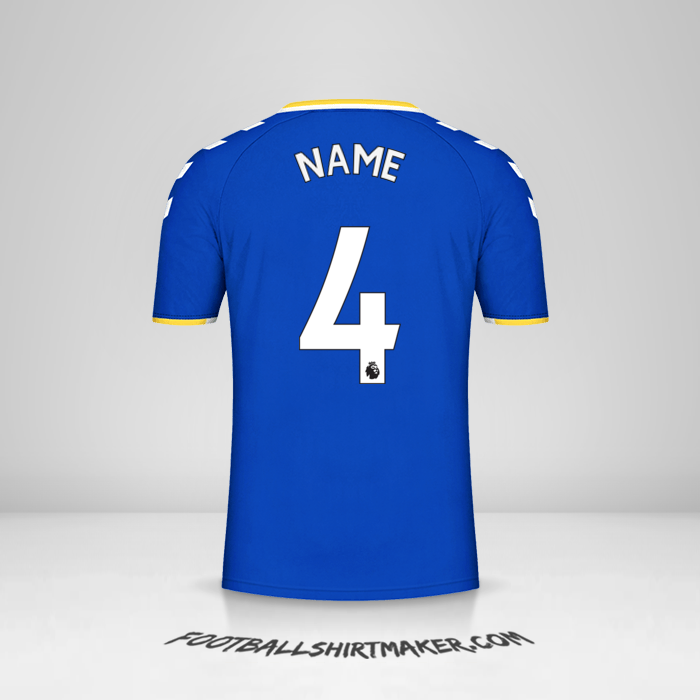 Trikot Everton FC 2021/2022 -  name - 4