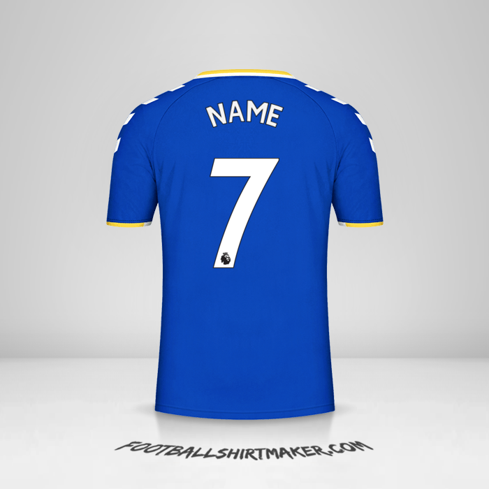 Trikot Everton FC 2021/2022 -  name - 7
