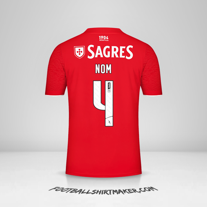 Maillot SL Benfica 2021/2022 -  nom - 4