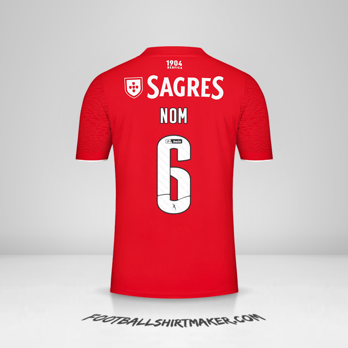 Maillot SL Benfica 2021/2022 -  nom - 6