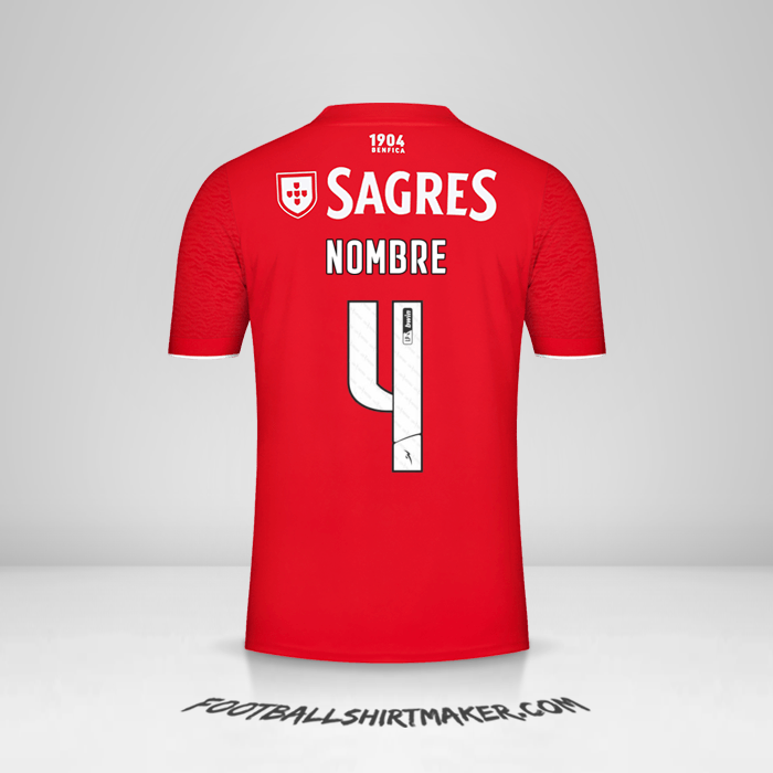 Jersey SL Benfica 2021/2022 -  nombre - 4