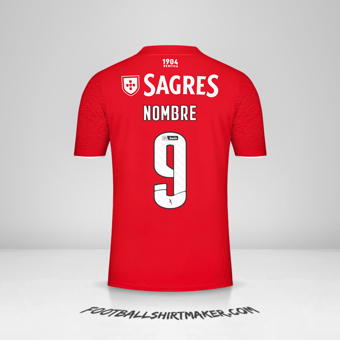 Camiseta SL Benfica 2021/2022 -  nombre - 9