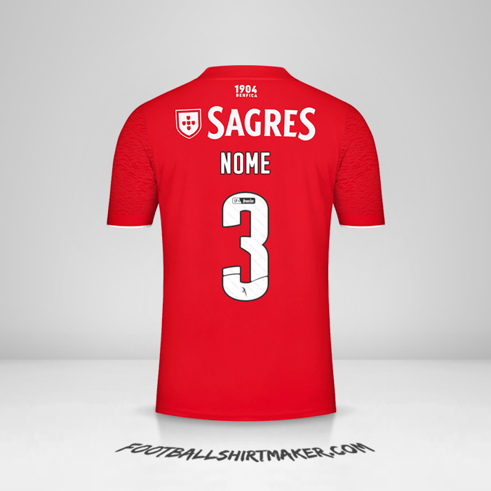 Maglia SL Benfica 2021/2022 -  nome - 3
