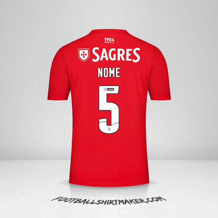 Maglia SL Benfica 2021/2022 -  nome - 5