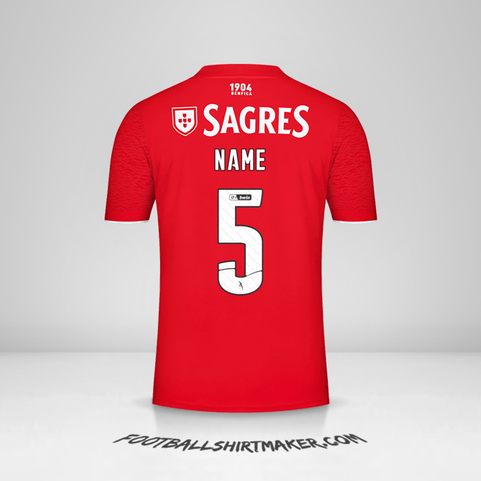 Shirt SL Benfica 2021/2022 -  name - 5