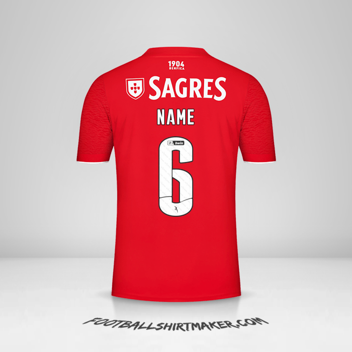 Jersey SL Benfica 2021/2022 -  name - 6