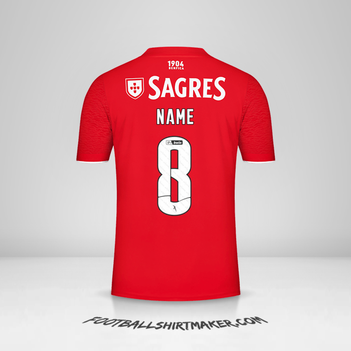 Jersey SL Benfica 2021/2022 -  name - 8