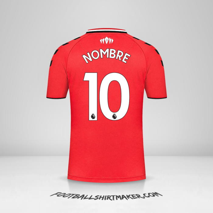 Camiseta Southampton FC 2021/2022 -  nombre - 10