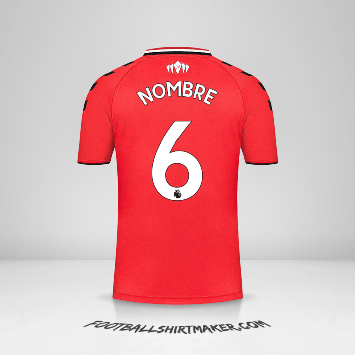 Camiseta Southampton FC 2021/2022 -  nombre - 6