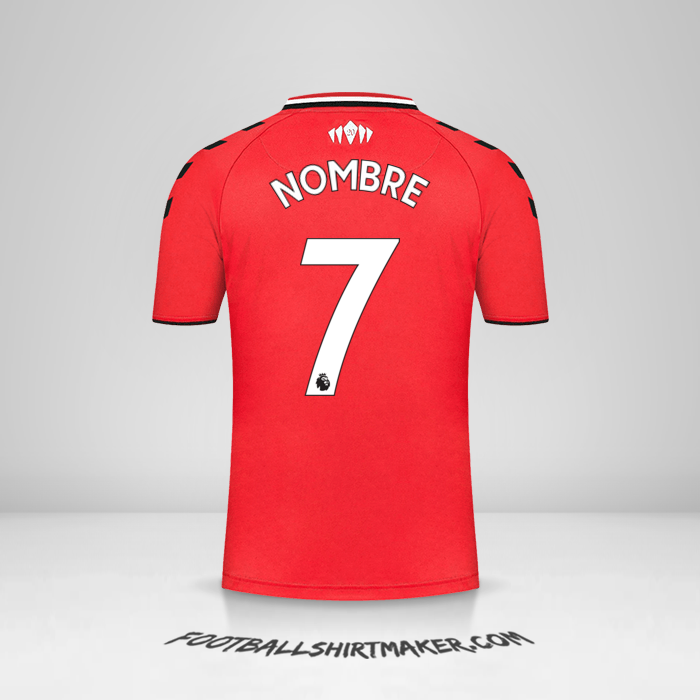 Jersey Southampton FC 2021/2022 -  nombre - 7