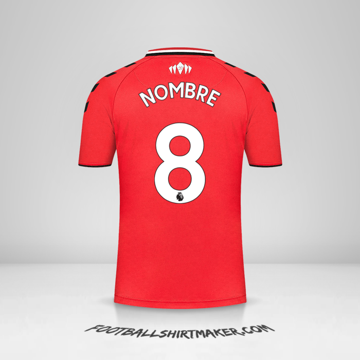 Camiseta Southampton FC 2021/2022 -  nombre - 8