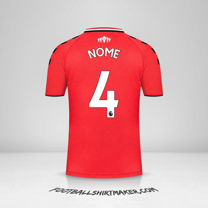 Maglia Southampton FC 2021/2022 -  nome - 4