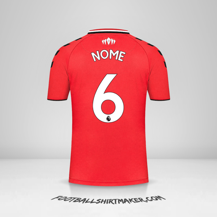 Maglia Southampton FC 2021/2022 -  nome - 6
