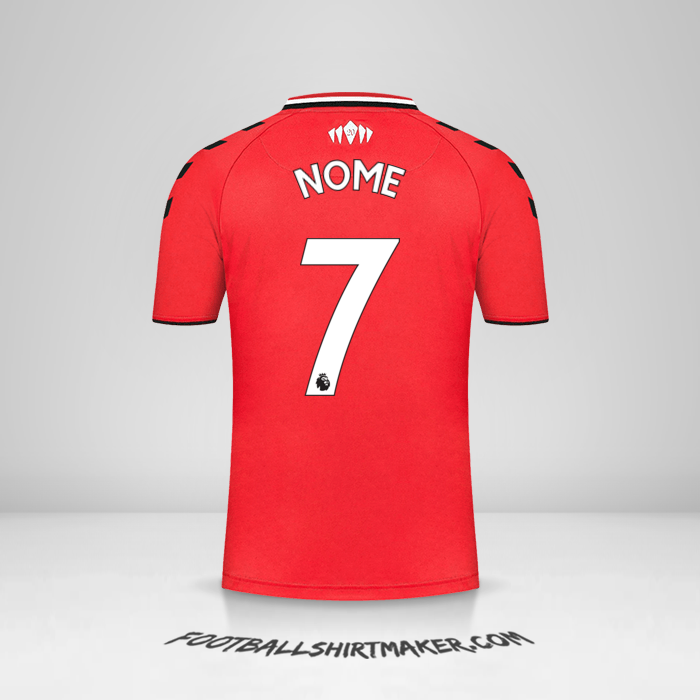 Maglia Southampton FC 2021/2022 -  nome - 7