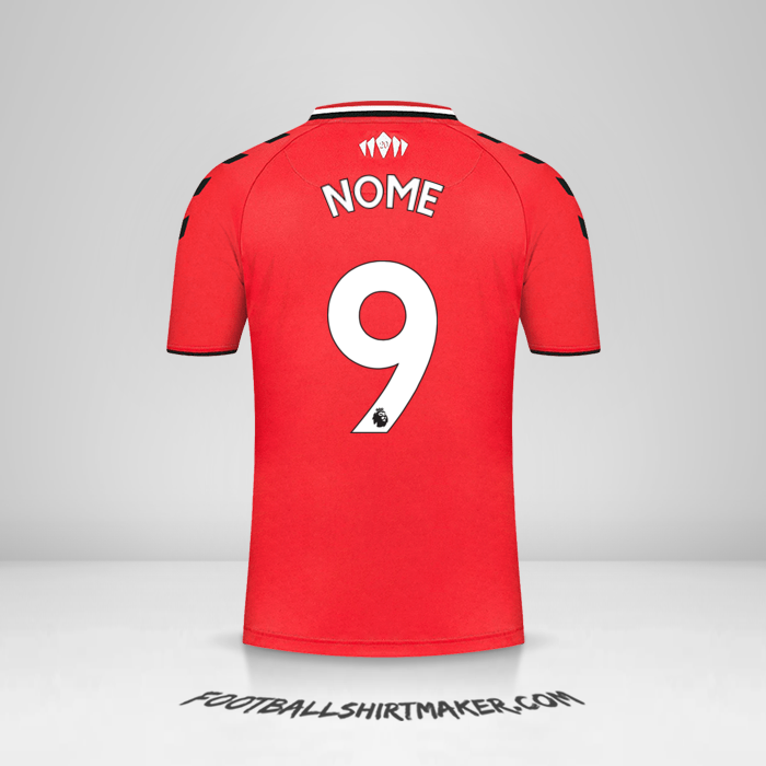 Maglia Southampton FC 2021/2022 -  nome - 9