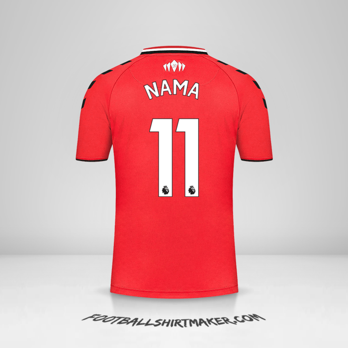 Jersey Southampton FC 2021/2022 -  nama - 11