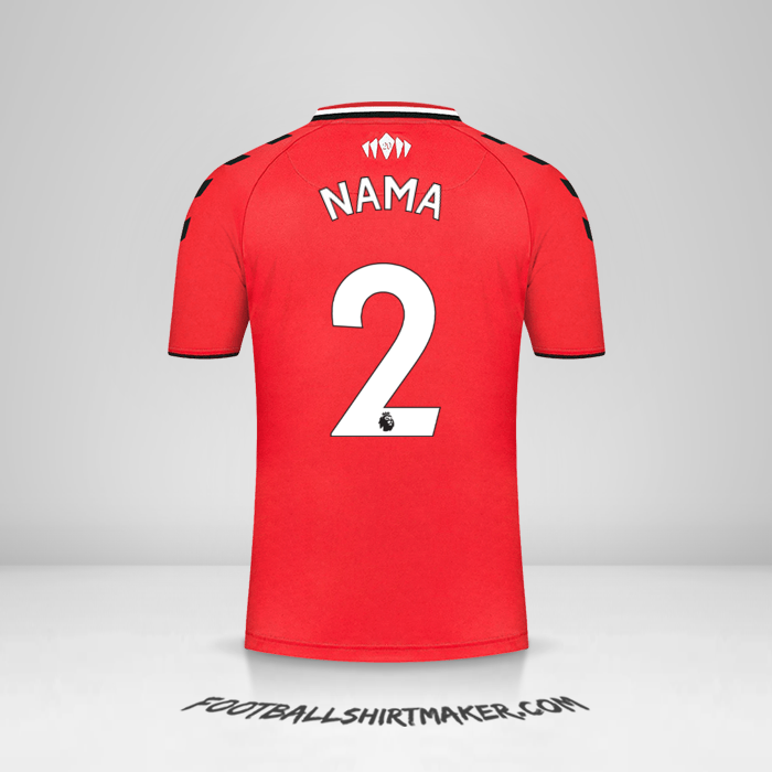 Jersey Southampton FC 2021/2022 -  nama - 2