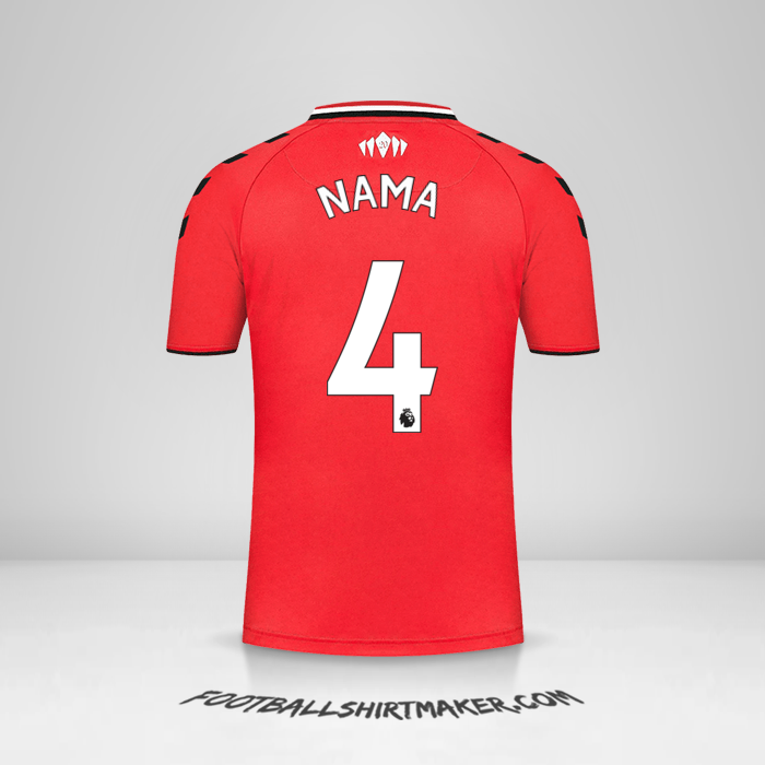 Jersey Southampton FC 2021/2022 -  nama - 4