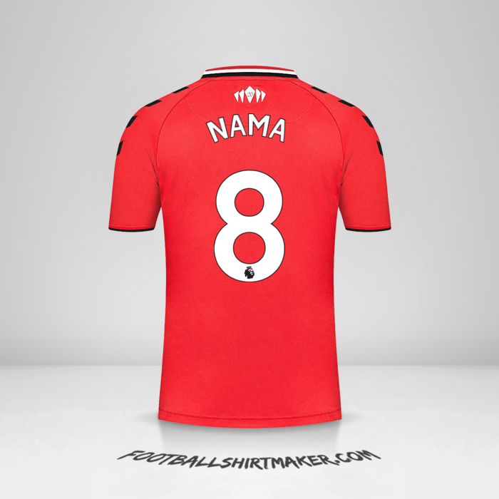 Jersey Southampton FC 2021/2022 -  nama - 8