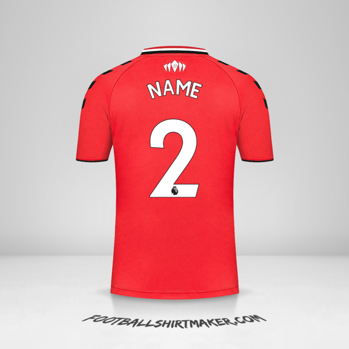 Trikot Southampton FC 2021/2022 -  name - 2