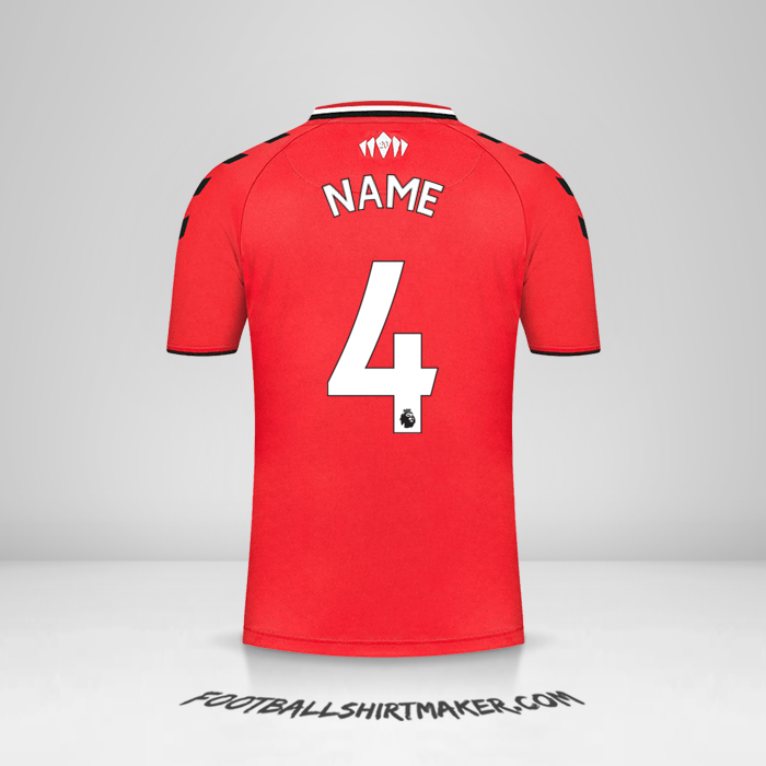 Trikot Southampton FC 2021/2022 -  name - 4