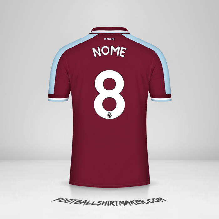 Maglia West Ham United FC 2021/2022 -  nome - 8