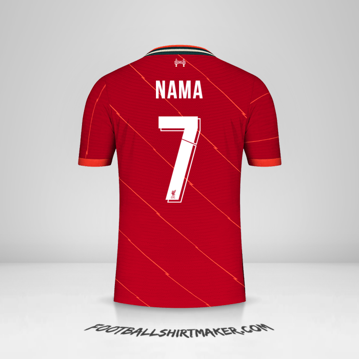 Jersey Liverpool FC Cup 2021/2022 -  nama - 7