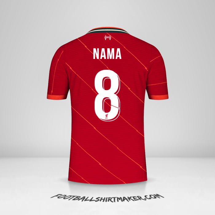 Jersey Liverpool FC Cup 2021/2022 -  nama - 8