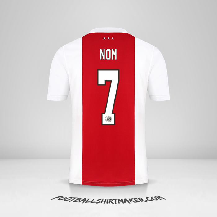 Maillot AFC Ajax 2021/2022 -  nom - 7