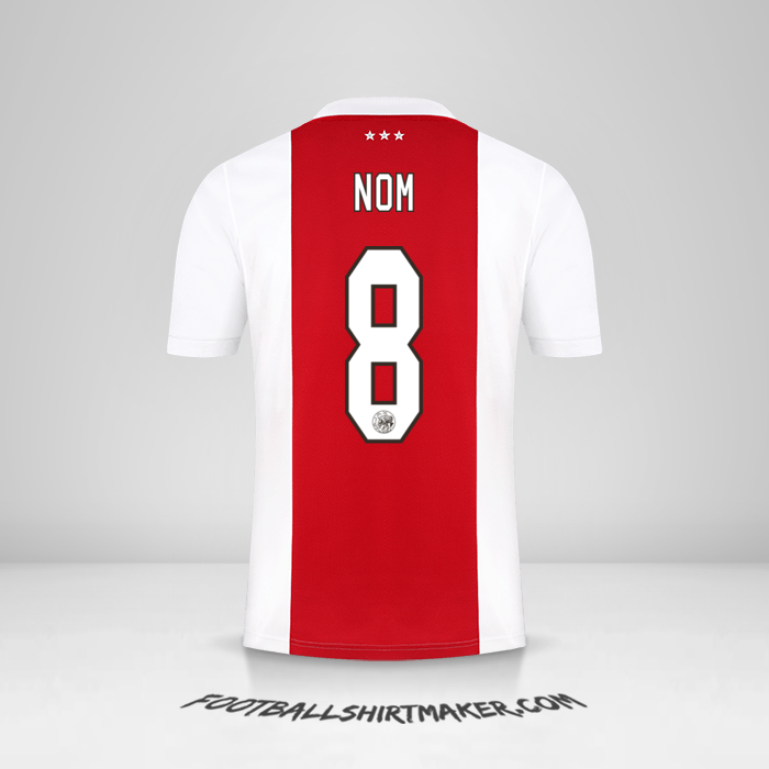 Maillot AFC Ajax 2021/2022 -  nom - 8