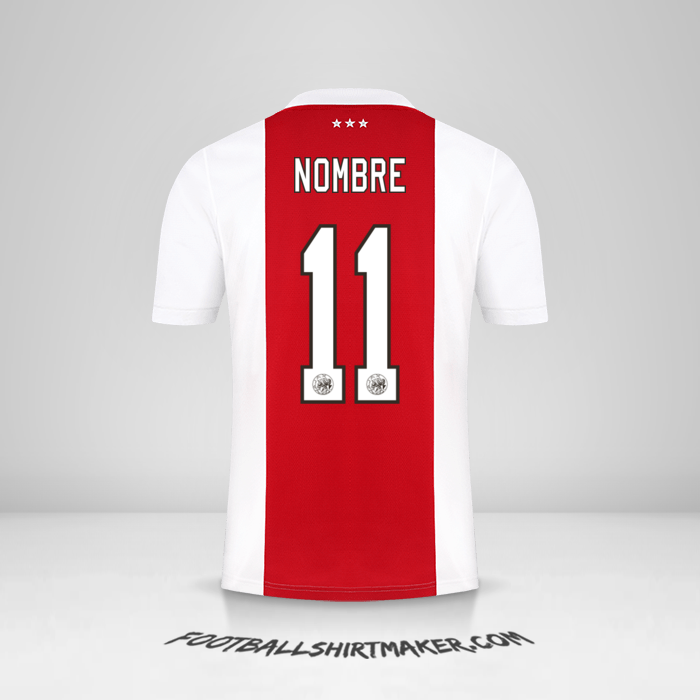 Camiseta AFC Ajax 2021/2022 -  nombre - 11