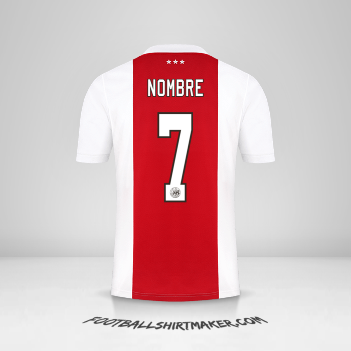 Camiseta AFC Ajax 2021/2022 -  nombre - 7