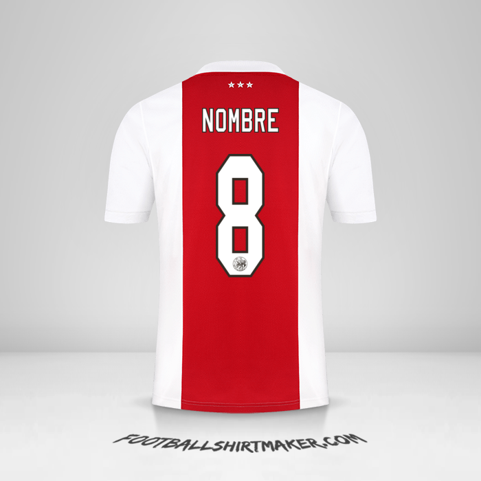 Camiseta AFC Ajax 2021/2022 -  nombre - 8
