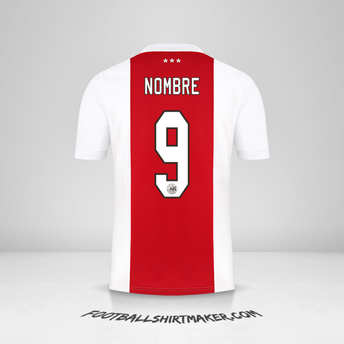 Camiseta AFC Ajax 2021/2022 -  nombre - 9