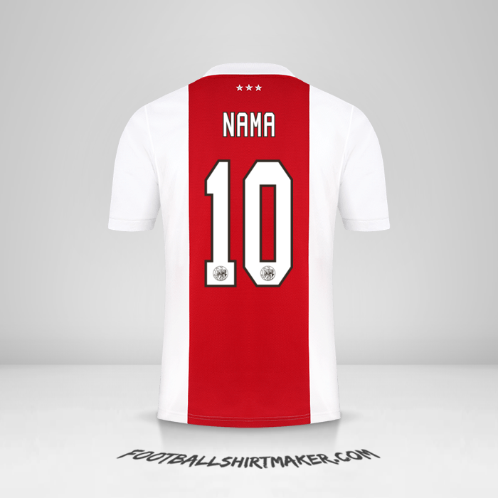 Jersey AFC Ajax 2021/2022 -  nama - 10