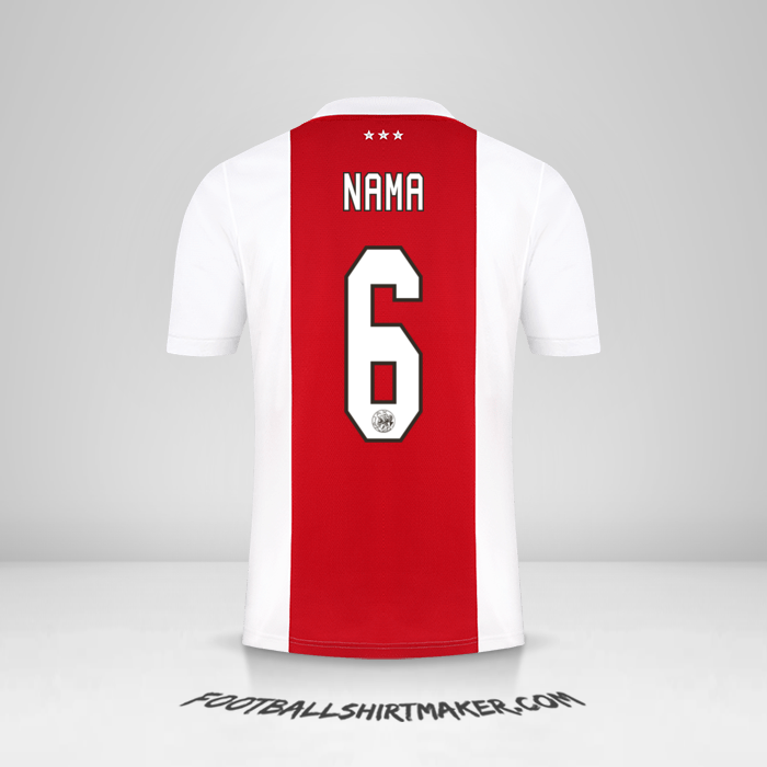 Jersey AFC Ajax 2021/2022 -  nama - 6