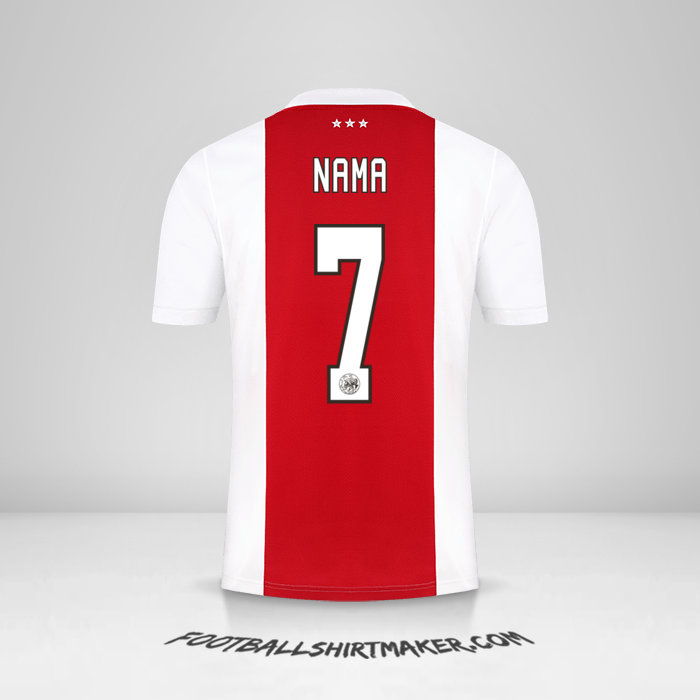 Jersey AFC Ajax 2021/2022 -  nama - 7