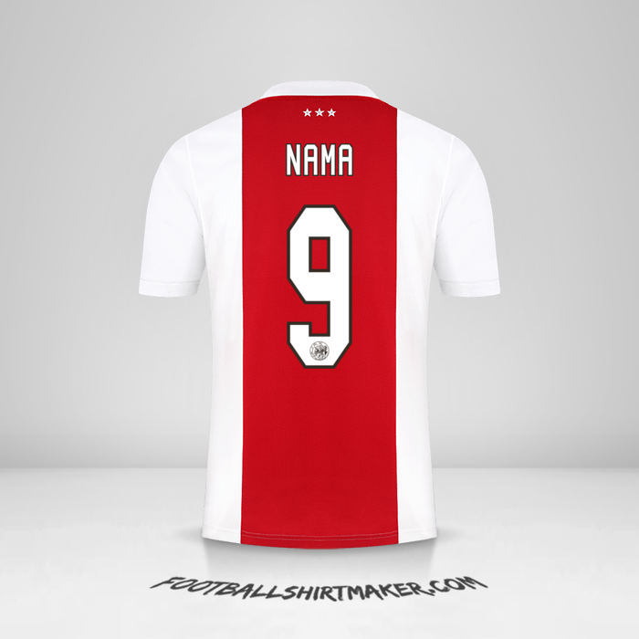 Jersey AFC Ajax 2021/2022 -  nama - 9