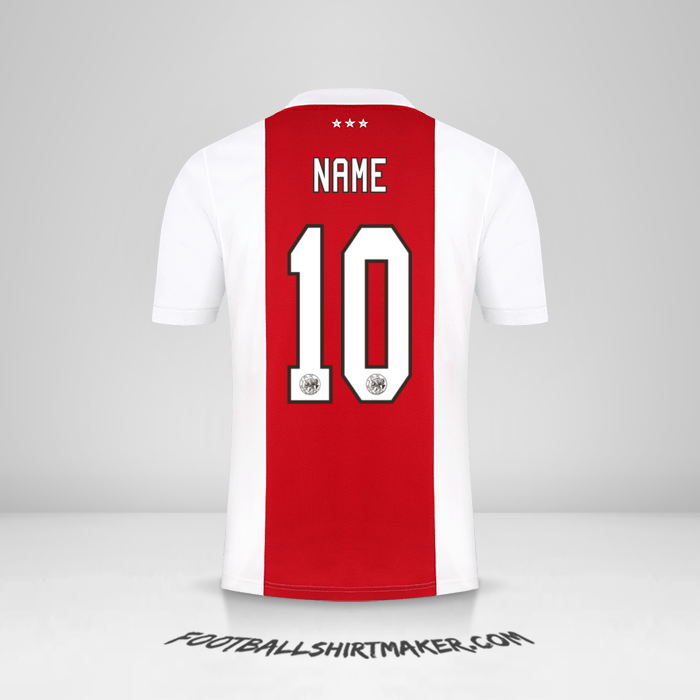 Trikot AFC Ajax 2021/2022 -  name - 10
