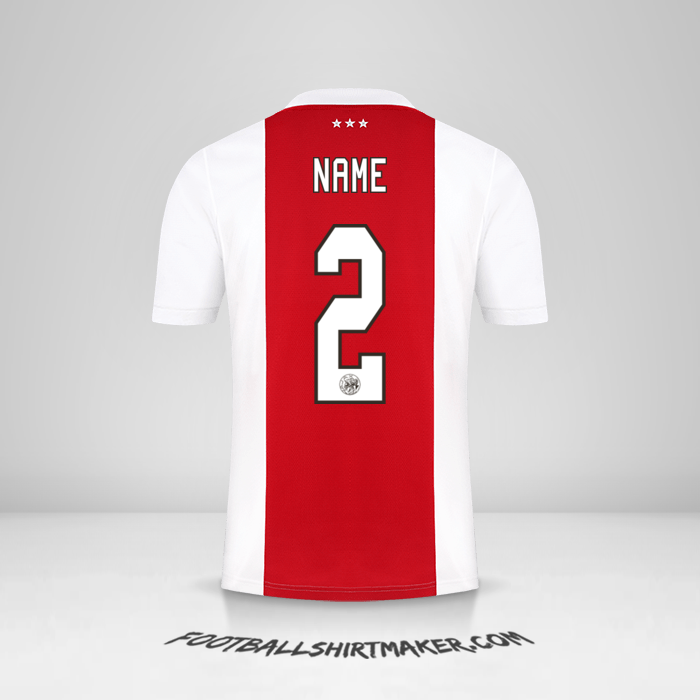Shirt AFC Ajax 2021/2022 -  name - 2