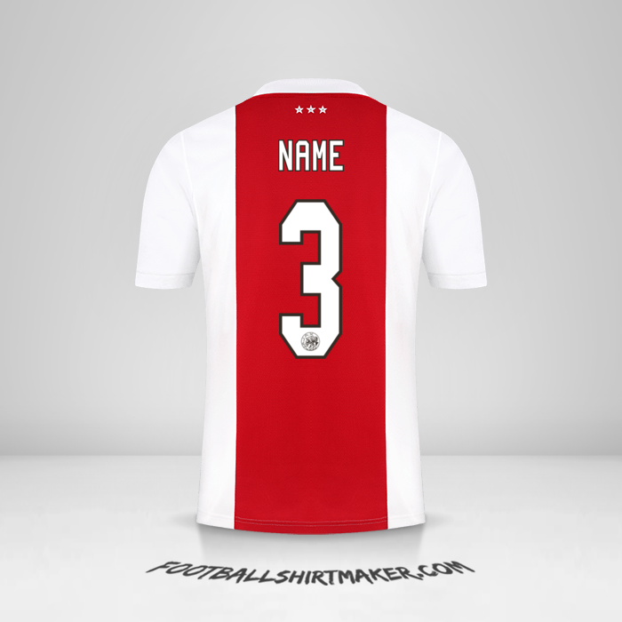 Trikot AFC Ajax 2021/2022 -  name - 3