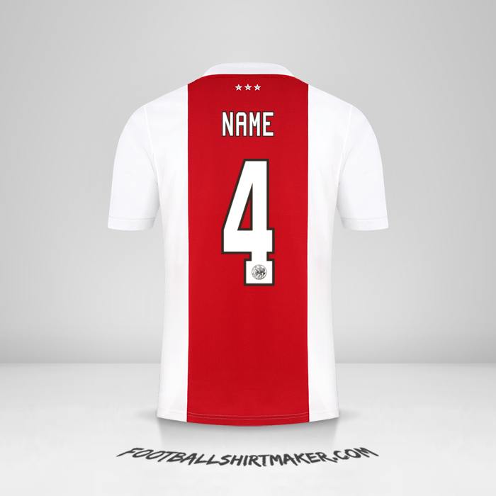 Shirt AFC Ajax 2021/2022 -  name - 4