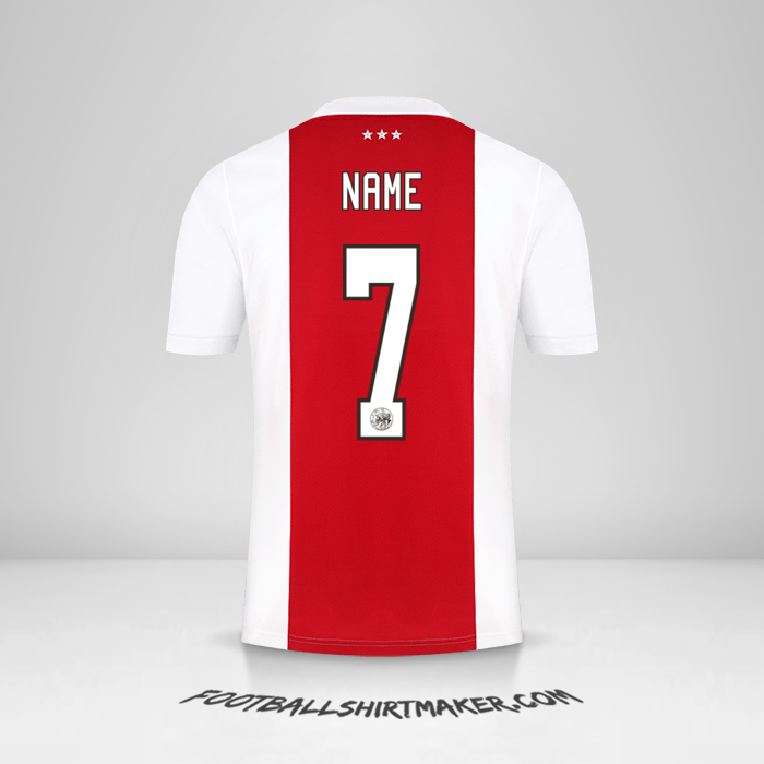 Shirt AFC Ajax 2021/2022 -  name - 7
