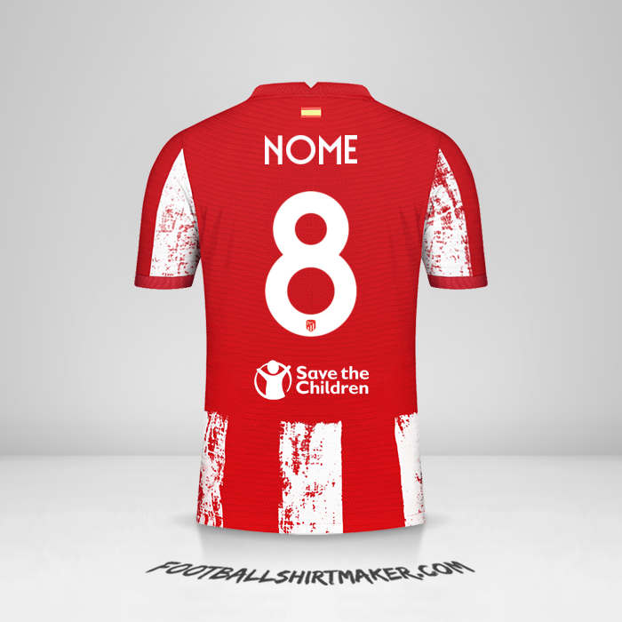 Maglia Atletico Madrid Cup 2021/2022 -  nome - 8
